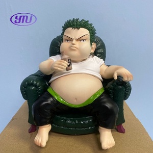 Ventes chaudes Trois types Zoro Sanji <span class=keywords><strong>Luffy</strong></span> Position assise Modèle de personnage de dessin animé en forme de <span class=keywords><strong>gros</strong></span> garçon - Product Image 5