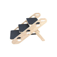 Escalier pliable en bois pour animaux de compagnie, marches pour lit ou canapé haut, rampe antidérapante pour chiens et chats de petite, moyenne et grande taille