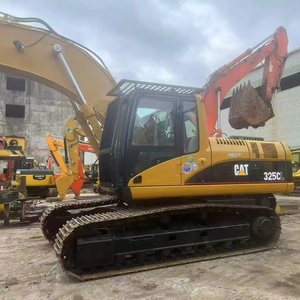 Excavadora Hidráulica de Cadenas CAT325C Usada de 25 Toneladas a Bajo Precio, Máquina para Movimiento de Tierras con Motor para Proyectos de Minería en Venta - Product Image 2