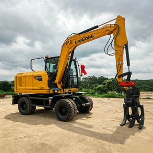 รถขุดล้อยี่ห้อ LiuGong รุ่น 9075FW ขนาด 7 ตัน ใหม่เอี่ยม ขายดี ประสิทธิภาพสูง กะทัดรัด แรงดันไฮดรอลิกทรงพลัง - Product Image 3