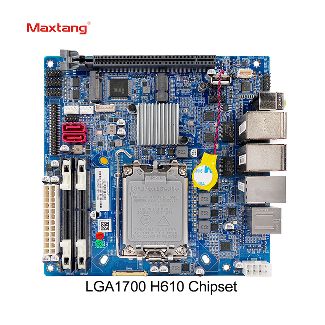 Maxtang Mini-ITX Board with Intel Processor System HM86/H110/B150/Z170/H610 Socket LGA 1151 1700 2xDDR4 Mini ITX Motherboard