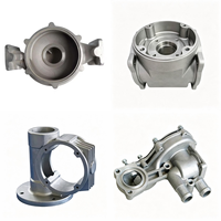 Pièces mécaniques OEM personnalisées en alliage de fer et d'aluminium moulé : bloc-cylindres, corps de soupape, boîtier de pompe, turbine, avec usinage CNC