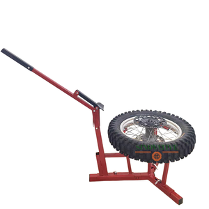 Changeur de pneus de moto pour pneus de 17 à 21 pouces Chargement et déchargement assistés avec deux leviers de pneus - Product Image 6