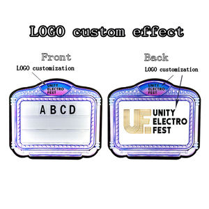 Chất lượng cao biểu tượng tùy chỉnh <span class=keywords><strong>led</strong></span> Letter <span class=keywords><strong>Board</strong></span> marquee Acrylic câu lạc bộ đêm chai trình bày với khung kim loại kỹ thuật số tin nhắn đăng - Product Image 6