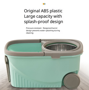 Fregona mágica de lavado manos libres con separación de aguas residuales para limpieza del hogar con cubo de limpieza para limpieza del suelo del hogar - Product Image 6