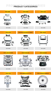 Kit de Conversión de Carrocería para Automóvil, Parachoques Delantero y Trasero, Panel Lateral, Faldón, Guardabarros, Capó para <span class=keywords><strong>Ford</strong></span> <span class=keywords><strong>Transit</strong></span> Tourneo Custom - Product Image 4