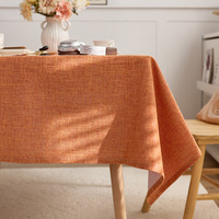 Nappe carrée moderne en lin européen, couleur unie, non tissée, pour la maison, les mariages, les hôtels, tissée, teinte unie, de marque
