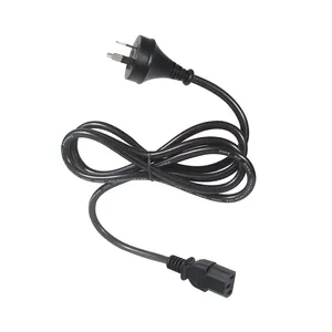 Hot Selling SAA AS3112 Approved 1.5M AU 3 Pin Plug to IEC C13 Female Connector Laptop Computer AC Power Cord