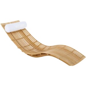 Chaise <span class=keywords><strong>de</strong></span> plage nordique en teck courbé, ensemble <span class=keywords><strong>de</strong></span> chaises longues d'extérieur pour piscine, mobilier <span class=keywords><strong>de</strong></span> jardin, villa, terrasse, lit <span class=keywords><strong>de</strong></span> <span class=keywords><strong>soleil</strong></span> - Product Image 5