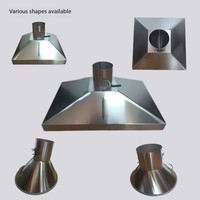 Hotte de laboratoire moderne en PP, extracteur de fumée, bras d'extraction, hotte sans conduit fine pour hôpital et école, hotte de laboratoire commerciale
