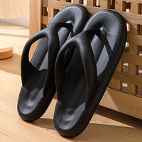 Tongs en EVA de haute qualité pour femmes, sandales compensées épaisses à bout ouvert pour la plage et l'été