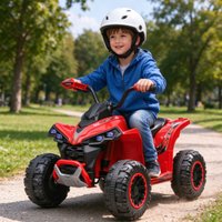 WDMDX9808 Quad électrique pour enfants 12V, véhicule à quatre roues à batterie, en PP, unisexe