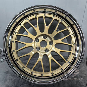 2 piezas forjadas de ruedas personalizadas cromadas 18-24 pulgadas 5x5x120 112 5x130 llanta para Benz <span class=keywords><strong>BMW</strong></span> M3 M4 M5 M6 <span class=keywords><strong>M7</strong></span> G80 G82 modelo Y Carrera S 991 997 - Product Image 5