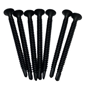 Chất lượng tốt tự khoan vít đen Phosphate vách thạch cao vít <span class=keywords><strong>bugle</strong></span> đầu cho kim loại - Product Image 1