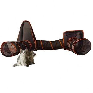 BSCI Factory Wholesale Pop Up Open <b>Cat</b> Playpen Outdoor Enclosures kitty puppy small animal Portable Pet Playhouse <b>Tent</b> <b>Tunnel</b> - Product Image 1