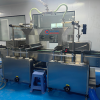 Ligne de production de cupcakes YUCHO entièrement automatique à écran tactile, en acier inoxydable 304 de qualité alimentaire, à haut rendement