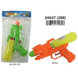 Pistola ad acqua da 20 cm in plastica, giocattolo per il divertimento estivo dei bambini in spiaggia - Product Image 3
