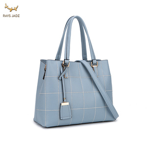 Bolso de mano <span class=keywords><strong>grande</strong></span> de piel sintética rígida para <span class=keywords><strong>mujer</strong></span>, bolsa de mano femenina, elegante, de trabajo urbano, con múltiples bolsillos, de gran capacidad - Product Image 1