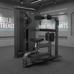 <span class=keywords><strong>Machine</strong></span> de <span class=keywords><strong>musculation</strong></span> rotative pour le torse, équipement de fitness commercial DFT-F1915, <span class=keywords><strong>machine</strong></span> d'entraînement de force à charge par broches en acier pour la <span class=keywords><strong>musculation</strong></span> du dos - Product Image 4