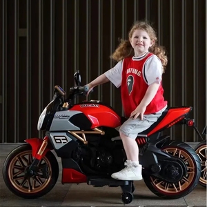 Simulador de Motocicleta Todoterreno Eléctrico de Tres Ruedas para Niños 2026 con Reproductor de Música, Juguete de Motociclismo de Plástico para Niños - Product Image 6