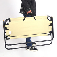 Portable 2 Places Pliable Balançoire Chaise Extérieure Pliante Chaise De Camping En Plein Air Durable