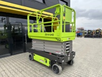 Plateforme de travail élévatrice mobile électrique Zoomlion 9,8 m ZS1012HDS avec système d'auto-freinage, capacité 350 kg, en alliage, à vendre