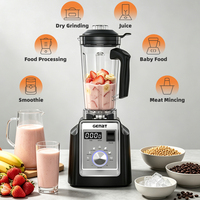 Mélangeur professionnel appareil ménager mélangeur broyeur haute vitesse mélangeur presse-agrumes pc incassable de haute qualité mélangeurs de smoothie