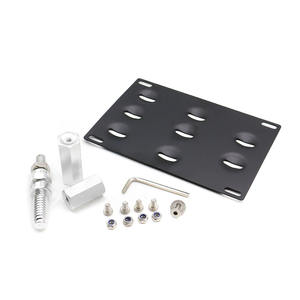 Marco de Matrícula Personalizado Estilo Americano para BMW Serie E con LED, Adaptador de Gancho de Remolque para Modificación de Automóviles - Product Image 5