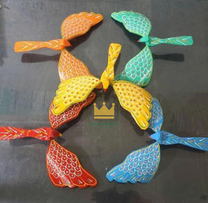 Libélula de Bambú Pintada a Mano con Laca, Regalo Animal, Souvenir Vietnamita para el Hogar u Oficina, Ecológico, de Vietnam - Product Image 6