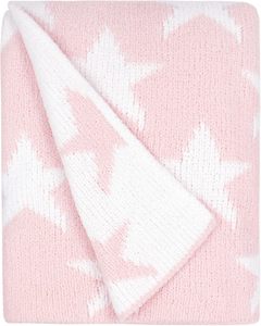 Couverture pour bébé douce en chenille <span class=keywords><strong>rose</strong></span> étoile tissu confortable de qualité supérieure réversible pour un meilleur <span class=keywords><strong>confort</strong></span>-pour couvertures pour bébé nouveau-né en usine - Product Image 4