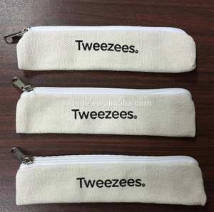 Bolsa con cremallera de lona de algodón al por mayor diseño impreso personalizado de la naturaleza respetuoso con el medio ambiente y reciclable para regalos o compras - Product Image 1