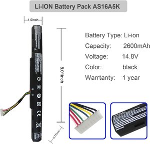 <span class=keywords><strong>E5</strong></span>-575 Thay Thế Pin AS16A5K AS16A8K Cho <span class=keywords><strong>Acer</strong></span> Aspire E15 <span class=keywords><strong>E5</strong></span>-576G N16Q2 <span class=keywords><strong>E5</strong></span>-575G <span class=keywords><strong>E5</strong></span>-<span class=keywords><strong>475</strong></span> F5-573 <span class=keywords><strong>E5</strong></span>-575-52JF <span class=keywords><strong>E5</strong></span>-575-33BM - Product Image 2