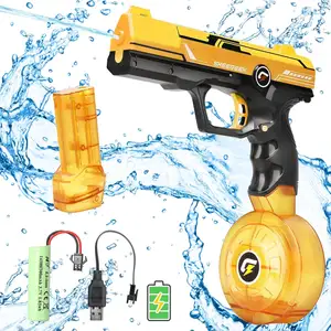2024 NEW 배터리로 작동되는 어린이 장난감 총 전기 물총 수영장 해변 장난감을위한 전기 슈퍼 소커