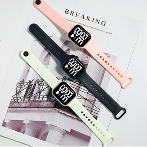 Reloj Digital para Niños a Precio de Fábrica, Nuevo Reloj Electrónico LED Y1 con Correa Elástica Cuadrada, Resistente al Agua, Deportivo, para Estudiantes - Product Image 5