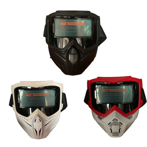 Máscara de <span class=keywords><strong>Soldador</strong></span> con Oscurecimiento Automático, Alimentación Solar de Litio, Lente de Color Real <span class=keywords><strong>para</strong></span> Proteger Ojos y Piel <span class=keywords><strong>Facial</strong></span> - Product Image 4