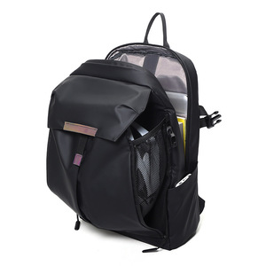Men's <b>Large</b> Capacity Multifunctional USB Laptop <b>Backpack</b> Business Travel Waterproof Oxford Polyester Cross-Border New Design - Product Image 3