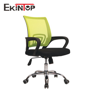   Silla de oficina de malla con altura ajustable, giratoria y con reposabrazos para uso en el hogar y la oficina - Product Image 1