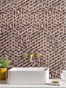 Piastrelle <span class=keywords><strong>Mosaico</strong></span> 3D da Parete in Metallo per Interni, Materiale Decorativo per Rivestimento, Capacità di Soluzione di Design Grafico, Stile Moderno - Product Image 2