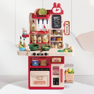 Set Lavello da Cucina Realistico con Stoviglie in Plastica per Gioco <span class=keywords><strong>di</strong></span> Ruolo Bambine e Giocattoli da Cucina per Bambini, Gioco <span class=keywords><strong>di</strong></span> Cucina Prescolare - Product Image 1