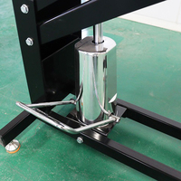 Table d'opération hydraulique en acier inoxydable 304 - Hauteur réglable par commande au pied, avec plateau porte-infusions et bac à déchets, pour chirurgie animale, certifiée CE