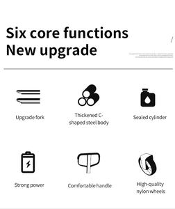 Carretilla Manual para Barriles de Plástico de 500 kg, JIN YANG HU, de Acero Inoxidable - Product Image 6