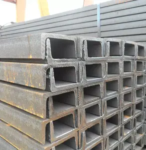 Hot Rolled Q235 Q345 JIS GB Galvanized Channels U-shaped Channel Steel C Channel Steel Profiles