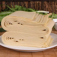 Feuilles de Tofu Séché en Gros 1kg de l'Usine Qingzhen – Idéales pour Hot Pot, Soupes, Ramen, Restaurants et Vente au Détail – Peau de Tofu Lyophilisée