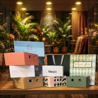 Fournitures pour fleuristes, emballages de fleurs en carton recyclables, écologiques, durables, boîtes rigides pour l'expédition de fleurs, avec sacs pour la plantation