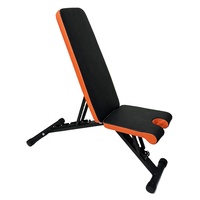Banc de musculation pliable pour l'exercice en intérieur, réglable, multifonctionnel, robuste, pour la maison