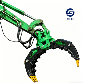 <span class=keywords><strong>Grappin</strong></span> rotatif hydraulique pour bois, <span class=keywords><strong>grappin</strong></span> <span class=keywords><strong>forestier</strong></span> pour excavatrice - Product Image 1