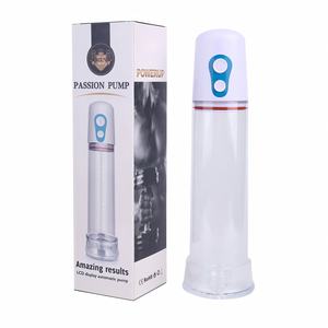 Automatische Silikon-Vakuum-Penis-Vergrößerung pumpe Leistungs starke Absaugung Erwachsener Männlicher <span class=keywords><strong>Dildo</strong></span> Komfortables Sexspielzeug mit kontinuierlicher Massage - Product Image 5