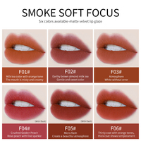 Rouge à lèvres liquide de marque privée, rouge à lèvres mat, sans cruauté, longue durée, soyeux, non collant, fini velours mat, brillant à lèvres crémeux