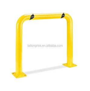 高プロファイル機械ガード安全スチールマシンガードヘビーデューティUボラードセキュリティフープバリア保護パーキングループ - Product Image 5