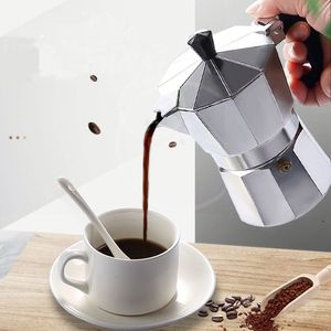 Caffettiera Moka in Alluminio Lucidato per 1/3/6/9/12 Tazze, Prezzo Competitivo, per <span class=keywords><strong>Caffè</strong></span> Espresso su Fornello - Product Image 1
